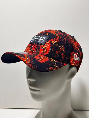 Red Bull Racing Team Flame Allover Baseball Cap New Era 940 F1 Formel 1 M-L