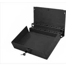 Sunex 8011bk Large Locking Screwdriverpry Bar Holder For Service Cart-black