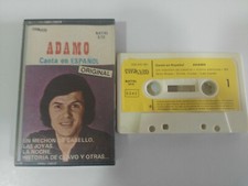 Adamo sings in Spanish 1982 Amalgam Edition Spain - Tape Cassette