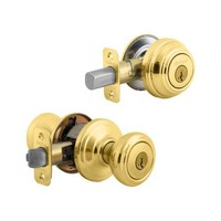 Kwikset 991 Cameron Entry Knob And Single Cylinder Deadbolt Combo Pack Featuring on sale Kwikset 991 Cameron Entry Knob And Single Cylinder Deadbolt Combo Pack Featuring on sale