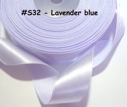 1/4" 7mm wide - 33 yds / Roll Multi Colour Satin Ribbon Trim Single Faced SB - Picture 22 of 40