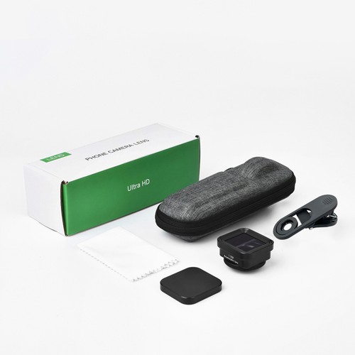 Objectif de film anamorphique pour téléphone portable 1,55X objectif de réalisation de film déformation avec clip - Photo 9 sur 11