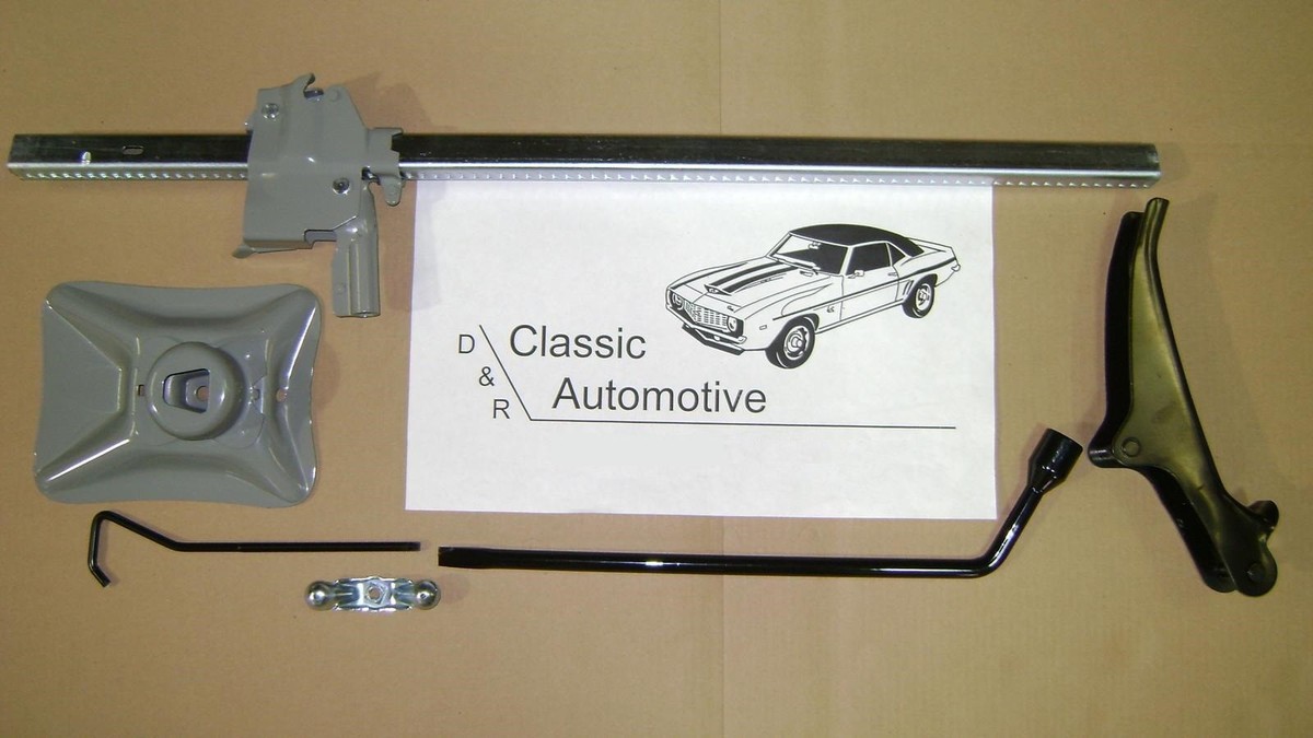 Bumper Jack Kit 70 Chevelle base shaft head J-bolt 1970 | eBay