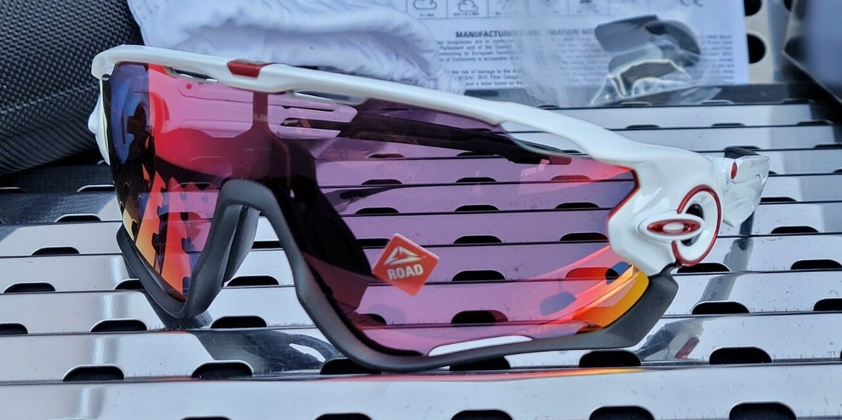 New Oakley JAWBREAKER 9290-0531 Sunglasses Gloss White w