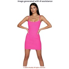 Nookie XS hot pink Bailey Mini Dress $179 retail