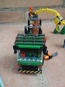 RARE LEGO CITY 60059 BOX-FOREST TRUCK-LOGGERS-2014-BOX+NOTICE-COMPLETE-