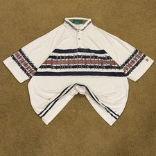 Vintage 90s Grand Slam Golf Polo Shirt Mens XL Graphic Penguin Munsingwear