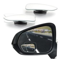 Blind Spot Car Mirror, HD Glass Frameless Convex Side Mirror Frameless-New