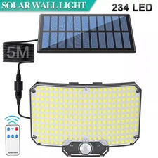 Commercial 1000000LM LED Outdoor Dusk to Dawn Solar Street Light Road Area Lamp