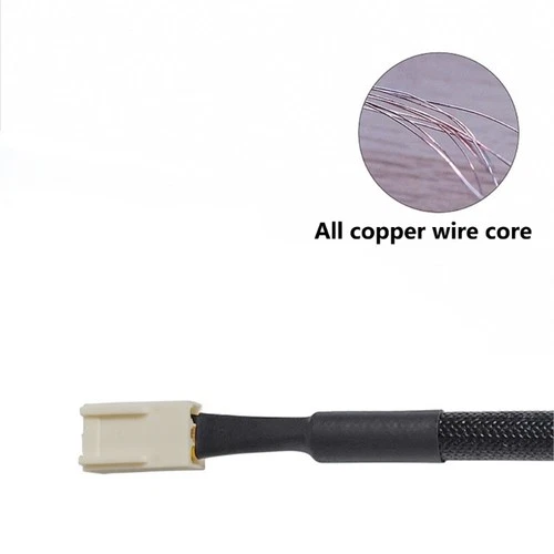 Efficient 3Pin Fan Speed Reducer Voltages Reducer Cable For Lower Noise Levels