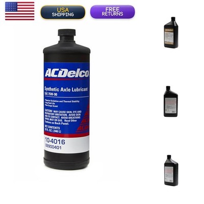 ACDelco GM Original Equipment 10-4016 GL-5 75W-90 Synthetic Axle Lubricant 1 qt