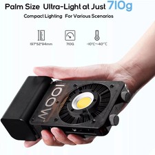 Zhiyun CX100 Video Light Pocket LED Bi-color Built-in 4500mAh Rechargeable Batte