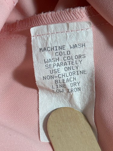 Vintage Jessica London 2 Piece Skirt Suit Asymmetrical Collar Pink Size 14W - Picture 10 of 10