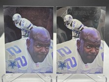 (2)1998 Collector's Edge Advantage Silver & Base Cowboys #44 Emmitt Smith Cards