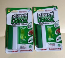 2ct- Epoxy Putty, 40g Any Material PLASTI-LOKAMX †