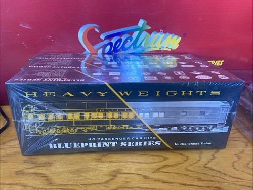 Tres (3) kits de autocares con ventana emparejada Branchline 5713 HO Union Pacific 80' | Zustand: New