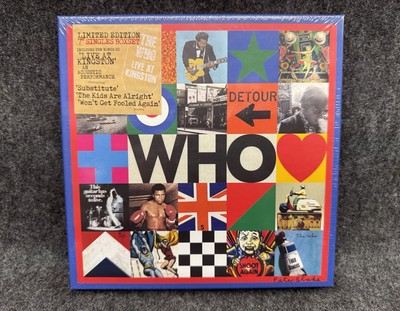 THE WHO 7'' Singles Box Set w/ Live At Kingston CD NEW Sealed EU Import 3512956 +