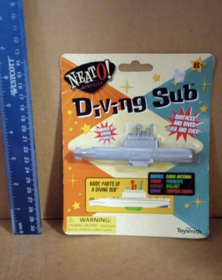 Neato Miniature Diving Submarine Toy New