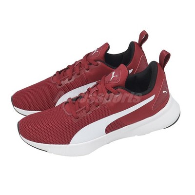 Puma Flyer Runner Ruby Red White Men Unisex Road Running Jogging Shoes 192257-12
