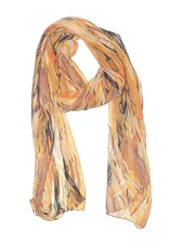 Collection 18 Women Orange Scarf One Size