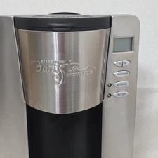 Starbucks Barista Aroma Solo Stainless Steel Coffee Maker -Tested Works - NO CUP