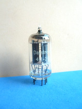 Röhre Daystrom ECC82 12AU7 - geprüft - sehr gute Werte - ECC 82 ribbed plates