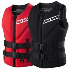 Life Jacket Adults Vest Surf Motorboats Ski Kayak Fishing Vest Wakeboard Raft