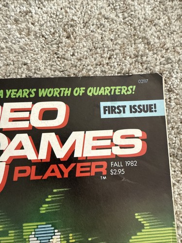 Video Games Player #1 1982 Fall Tron 1st issue magazine Donkey Kong Pac Man - Foto 5 di 14