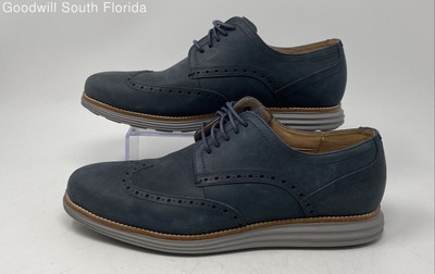 Cole Hann shoes. Blue laces. Leather. Excellent Condition Size 10M s-l400.jpg main image 3