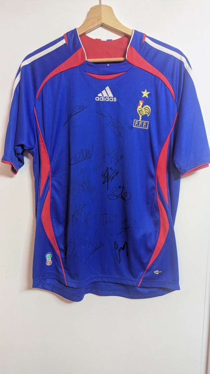 Maillot De Foot Ballymena Domicile 2006 – Bleu Macron, Homme Taille XS, Occasion