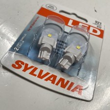 Sylvania Led Light 921 White 6000k Two Bulbs Brake Stop Light Replacement Lamp