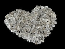 Herkimer Diamanten - 50er-Set Doppelender Bergkristall Diamant-Quarze