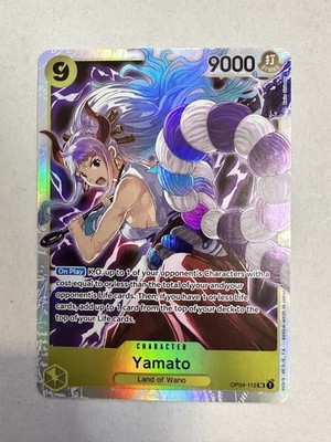 Yamato OP04-112 - One Piece TCG - SR Super Rare Foil English NM or better