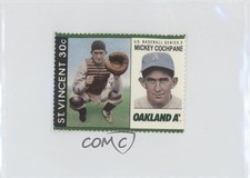 1989 St Vincent US Baseball Series 2 Stamps Mickey Cochrane HOF 1c7