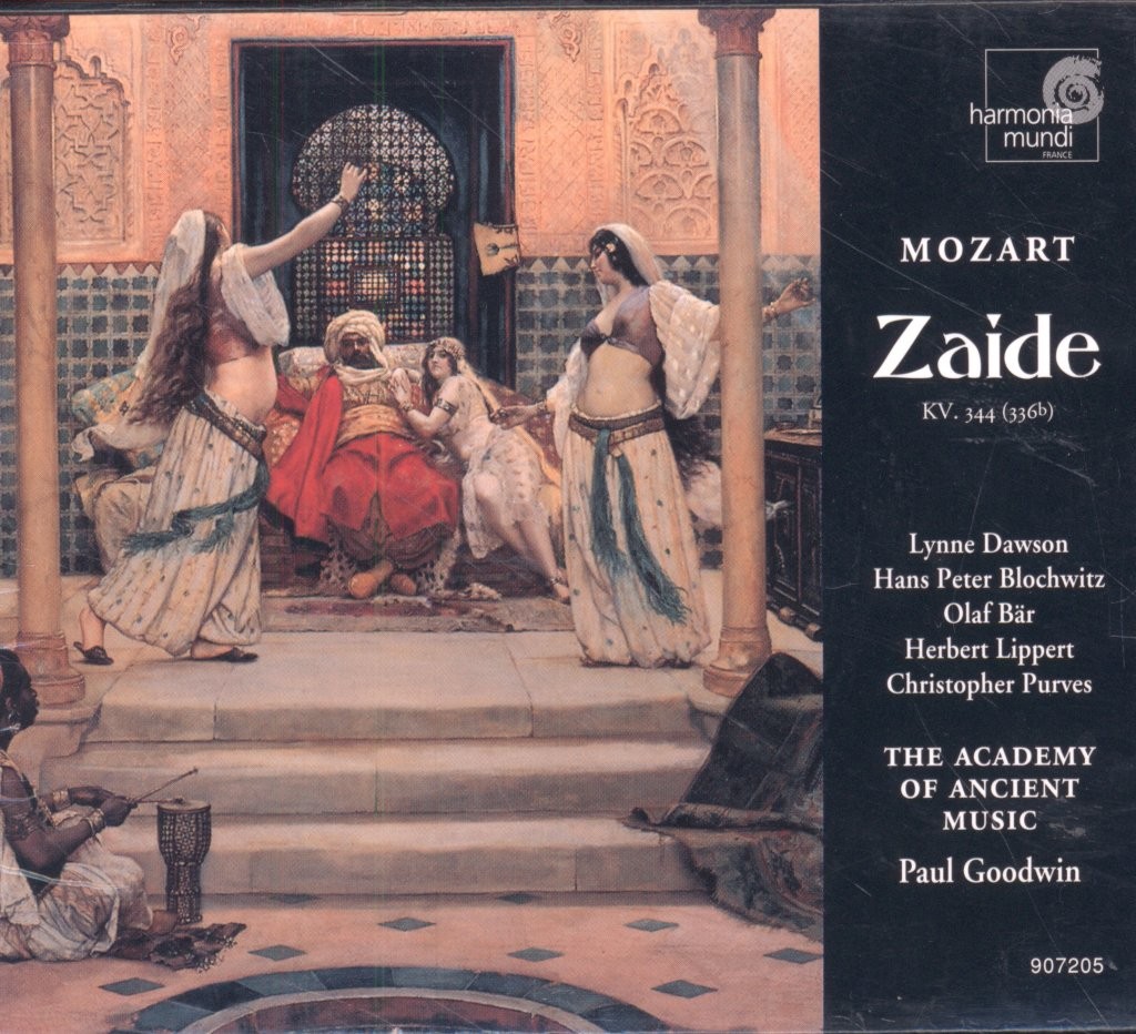 907205 Academy of Ancient Music, Paul Goodwin Mozart - Zaide CD Europe Harmonia