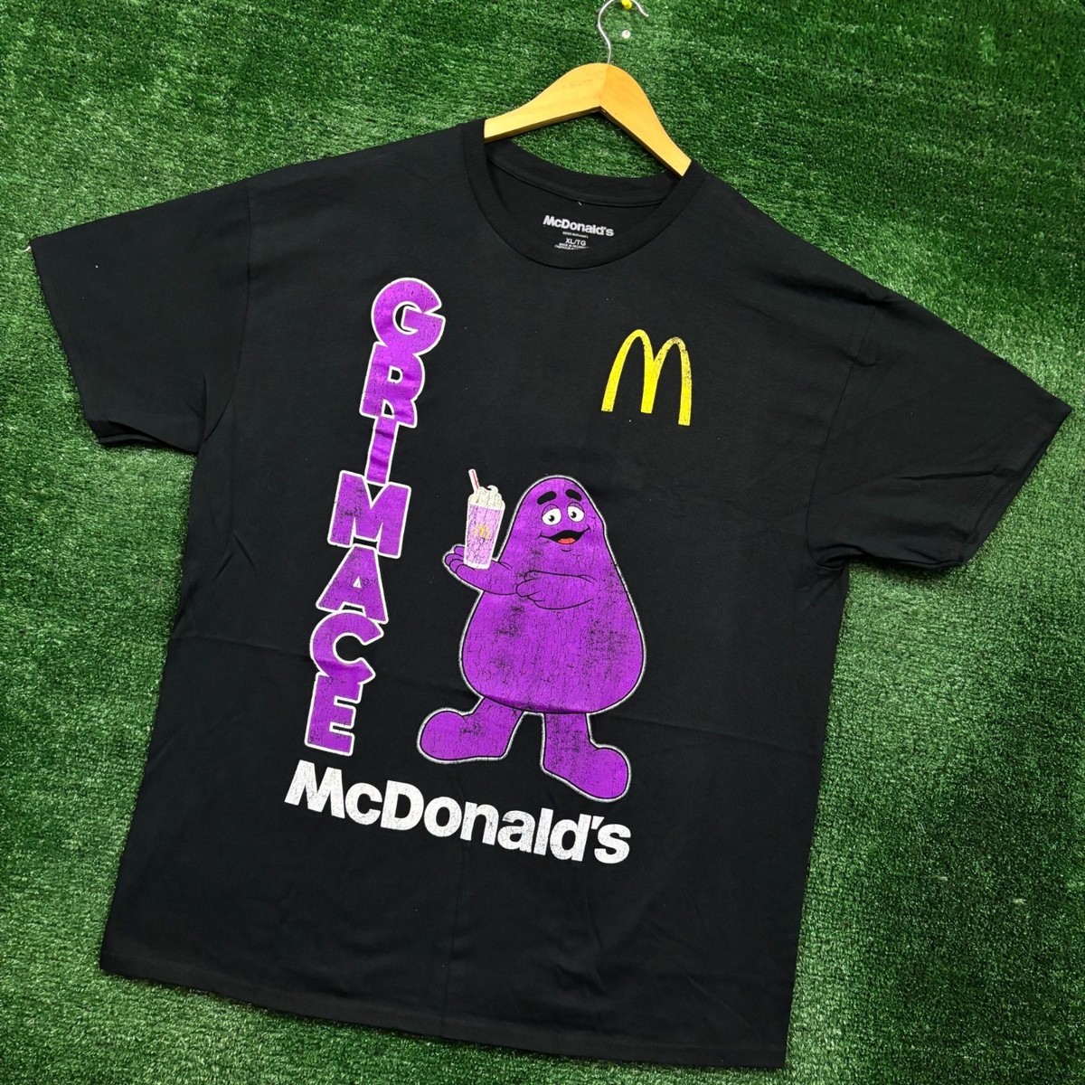 McDonalds Grimace Shake Poster T-Shirt Size Extra Large | eBay