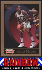 1990-91 SkyBox #258 Johnny Moore San Antonio Spurs