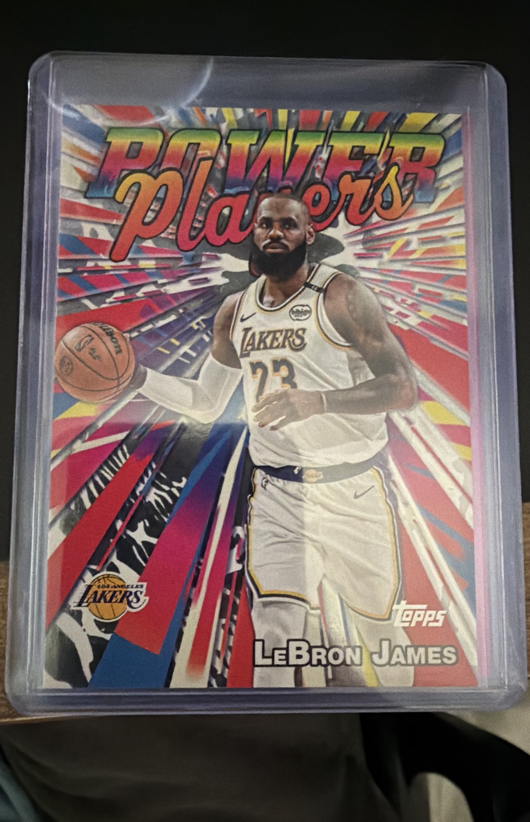 2025-26 Topps - Power Players LeBron James #PP-7 Holofoil