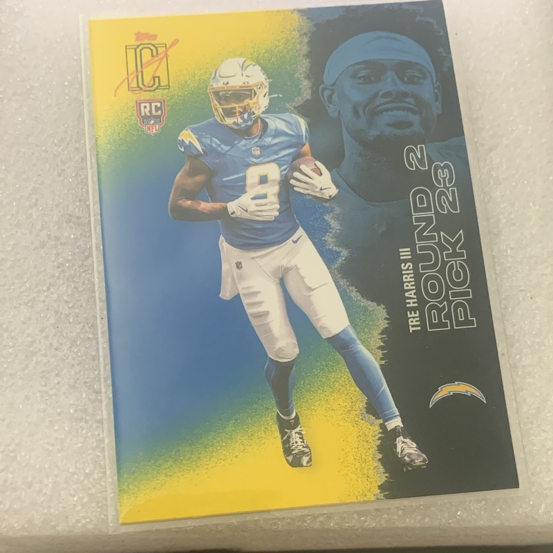 Topps Signature Class Tre Harris III Chargers Rookie #128 2025