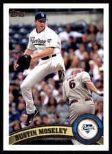 Dustin Moseley 2011 Topps Update #US211 Padres MLB READ FREE SHIP AutographDen