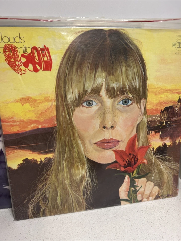 Joni Mitchell Set of 4 Vinyl Albums LP Clouds Reckless Mingus Original Blue - Image 2 of 4