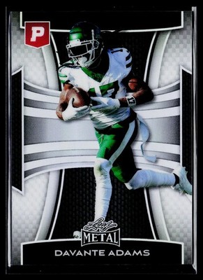 2025 Leaf Metal Pristine #122 Davante Adams Prismatic Silver #/50