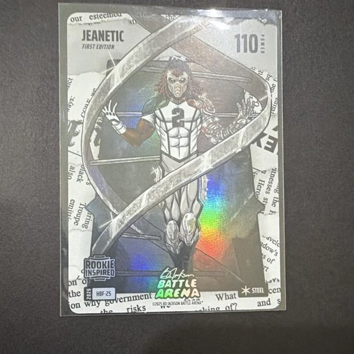Rookies Inspired Bo Jackson Battle Arena Jeanetic #110 Steel 1st Ed Rookie 2025