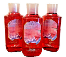 PINK WATERMELON BLAST SHOWER GEL BODY WASH BATH BODY WORKS 10 OZ sealed x 3 pack
