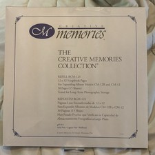 Creative Memories Scrapbook Refill 15 Pages For CM-12B CM-12 12X12 NEW