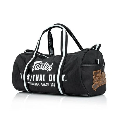 Fairtex Barrel Bag Gym Muay Thaiboxen MMA Kampfsport Retro Holdall