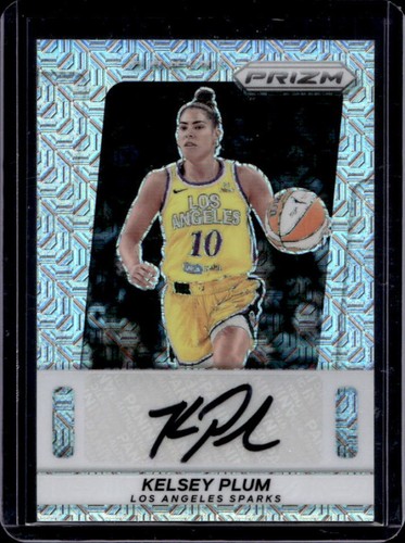 2025 Panini WNBA Prizm Kelsey Plum Throwback Signatures Mojo Auto #/25 Sparks