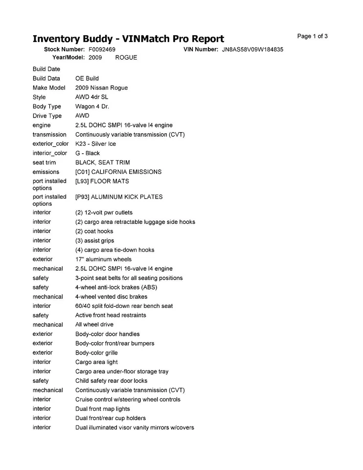 Alternador usado serve: 2009 Nissan Rogue QR25DE 2.5 grau A - Imagem 3 de 4