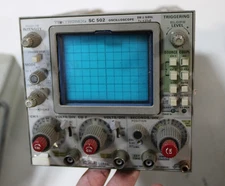 Tektronix SC 502 10MHz Storage Oscilloscope, plug in