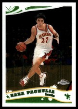 Zaza Pachulia 2005-06 Topps Chrome #143 Hawks NBA READ FREE SHIP AutographDen